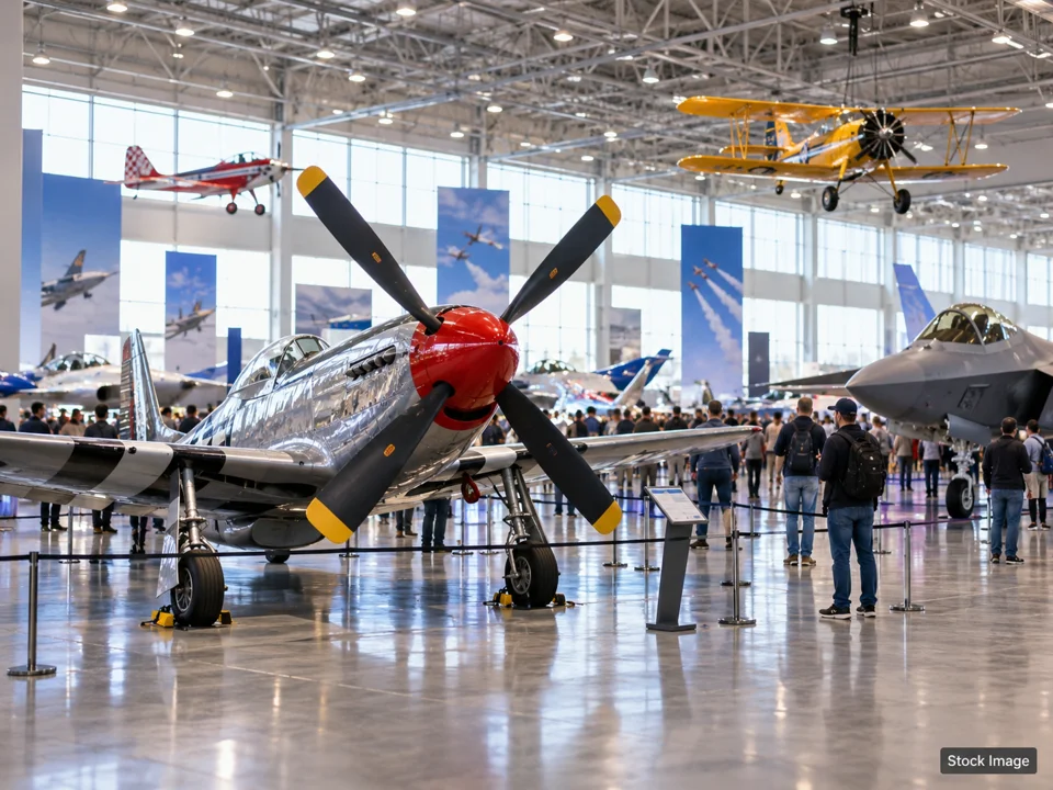 Air Shows & Aviation Expos — airshow scene