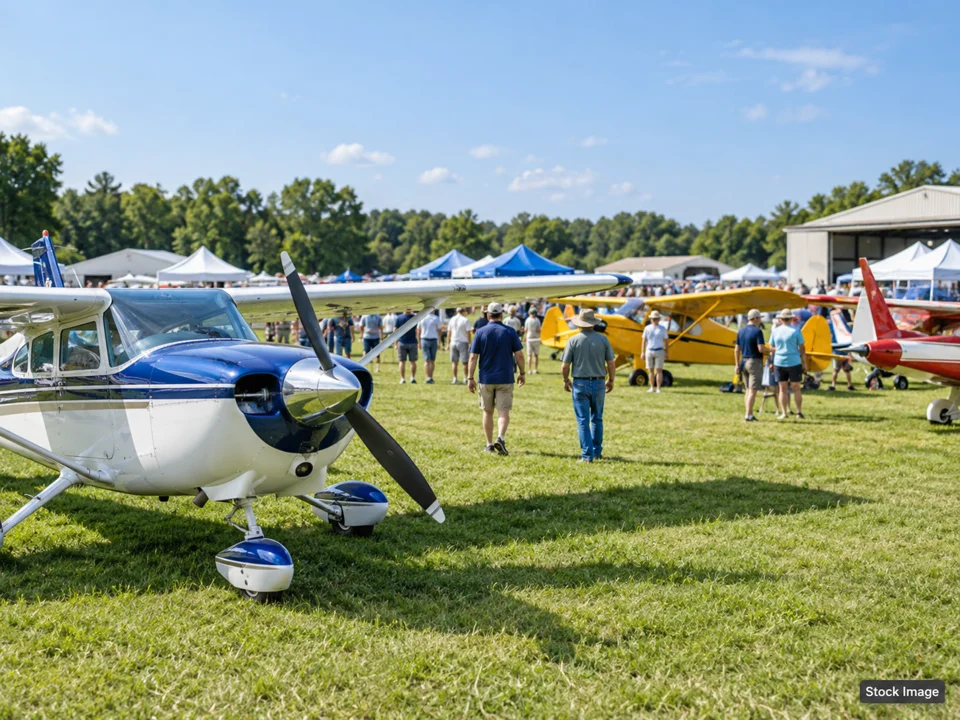 Great Pumpkin Fly-In and Cruise-In: Air Shows & Aviation Expos in Bethel, Pennsylvania (fly-in scene)