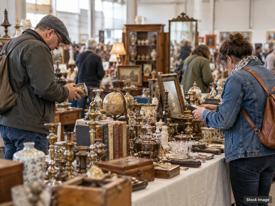 Springfield Antique Show & Flea Market, Ohio: Antique & Vintage Fairs in Springfield, Ohio (swap meet scene)