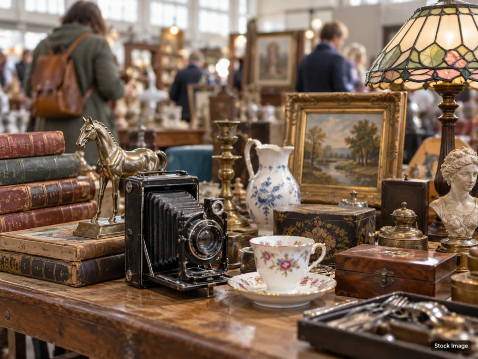 Vintage Market Days of Dayton-Cincinnati: Antique & Vintage Fairs in Xenia, Ohio (flea market scene)