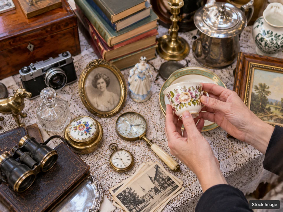 OVMS Wilmington Show: Antique & Vintage Fairs in Wilmington, Ohio (vintage/retro market scene)