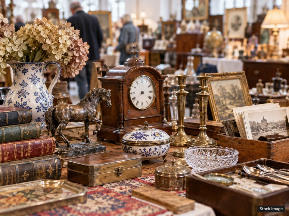 Springfield Antique Show & Flea Market, Ohio: Antique & Vintage Fairs in Springfield, Ohio (flea market scene)