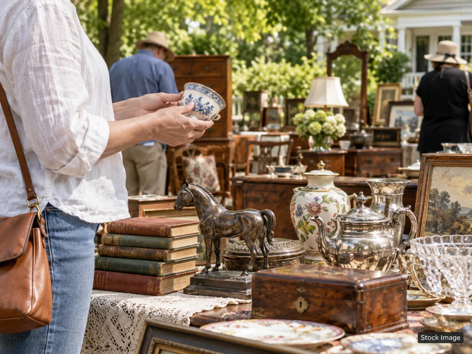 Manhattan Vintage Fall 2026 Show: Antique & Vintage Fairs in New York, New York (estate-sale trail scene)