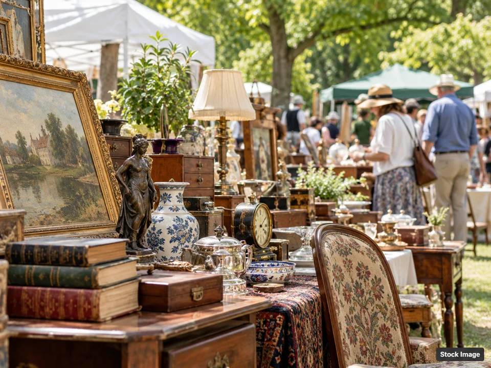 Col. Dick Ross Flea Market: Antique & Vintage Fairs in Norman, Oklahoma (antique fair scene)