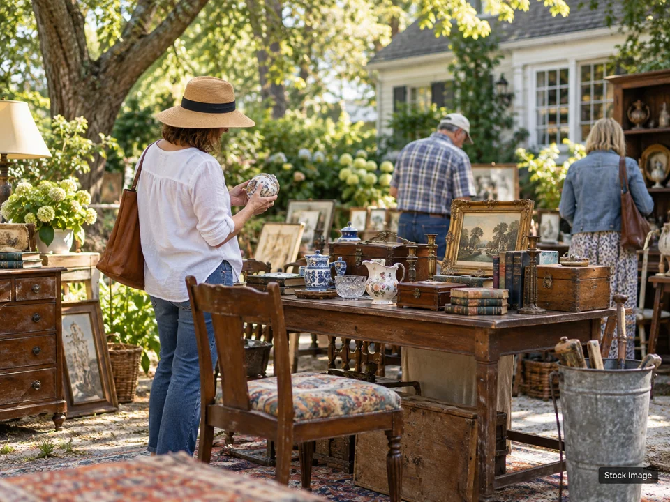 Las Vegas Fall Fantastic Vintage Market: Antique & Vintage Fairs in Las Vegas, Nevada (estate-sale trail scene)