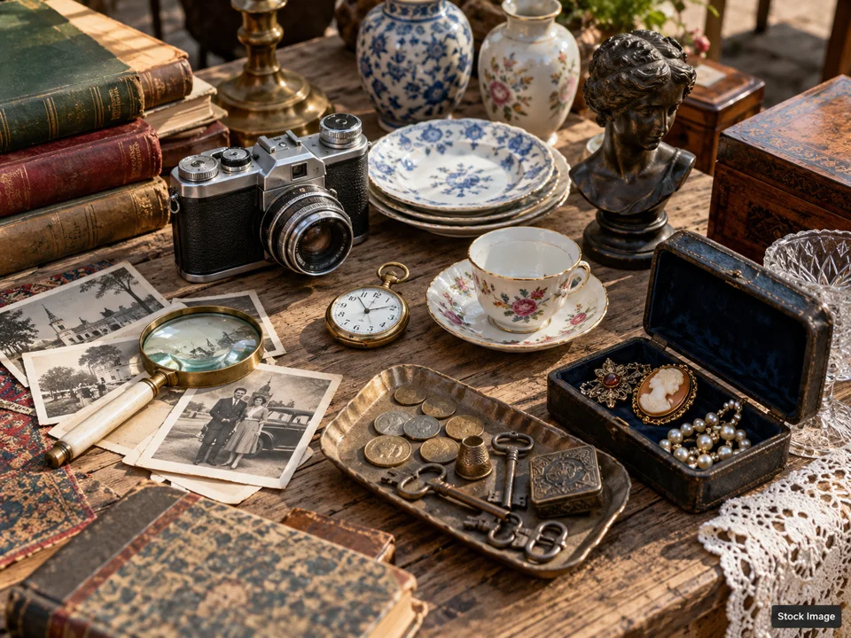 Fredricksburg Trade Days, Texas: Antique & Vintage Fairs in Texas (vintage/retro market scene)
