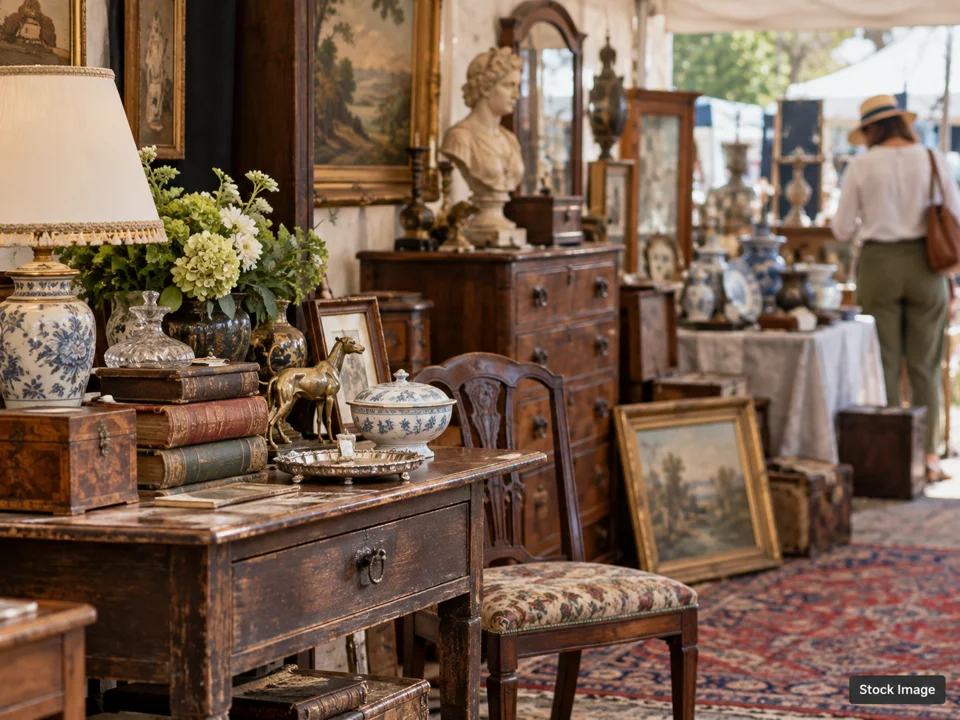 Vintage Market Days, Greater Utah: Antique & Vintage Fairs in Spanish Fork, Utah (antique fair scene)