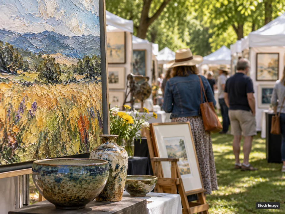 Kentuck Festival of the Arts: Art & Fine-Art Festivals in Tuscaloosa, Alabama (outdoor art show scene)