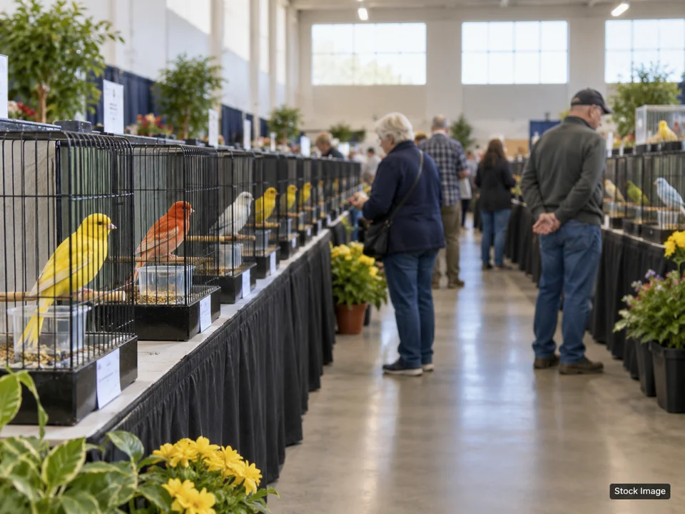 Bird & Poultry Shows — cage-bird scene