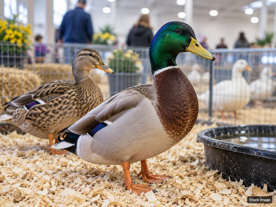 North Carolina State Fair: Bird & Poultry Shows (waterfowl scene)