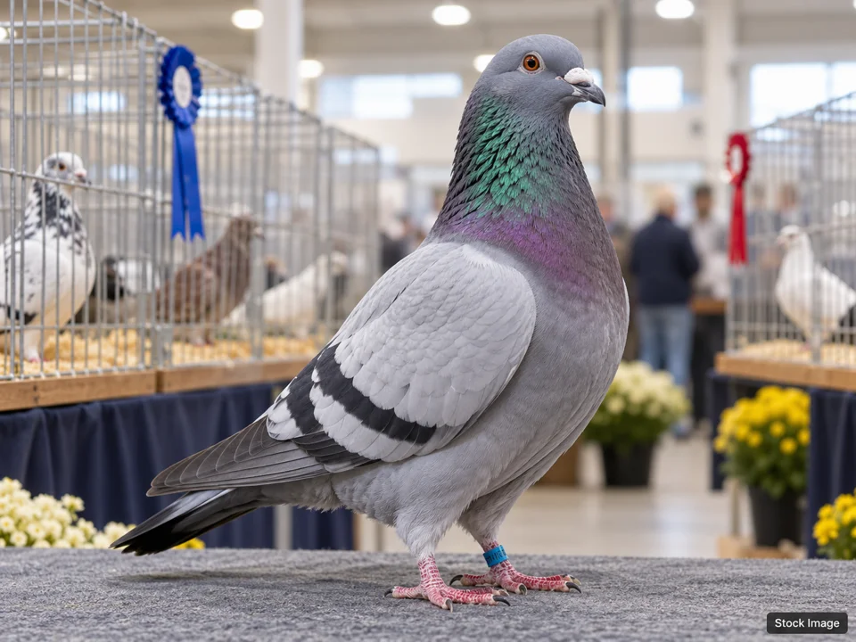Exotic Bird Mart & Expo - San Diego: Bird & Poultry Shows in San Diego, California (pigeon scene)