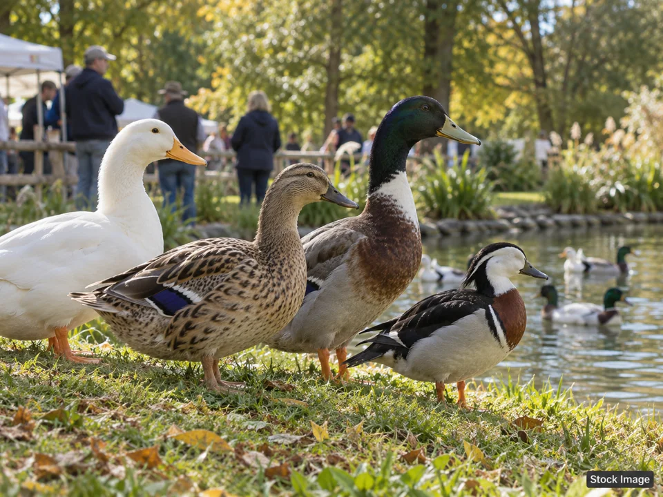 Wisconsin Bird & Game Breeder Fall Show: Bird & Poultry Shows (waterfowl scene)