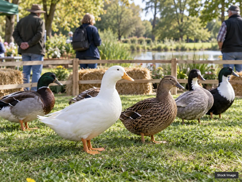 Canadian Poultry Show: Bird & Poultry Shows in Norman, Oklahoma (waterfowl scene)