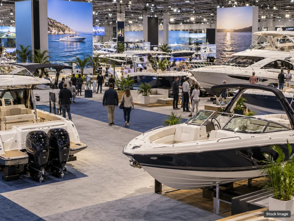 Boat Shows — boat conventions scene