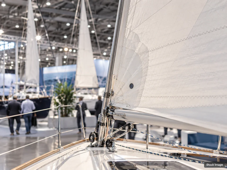 Fort Lauderdale International Boat Show: Boat Shows in Fort Lauderdale, Florida (sail scene)