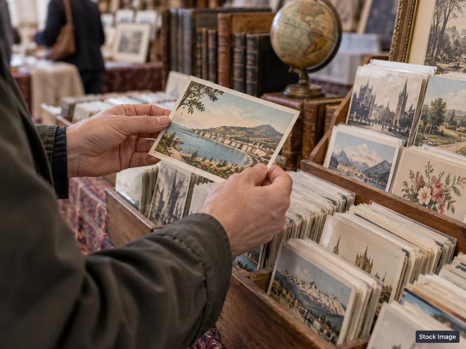 Bozeman Public Library Used Book Sale (November): Antiquarian Book, Paper & Ephemera Fairs in Bozeman, Montana (postcards scene)