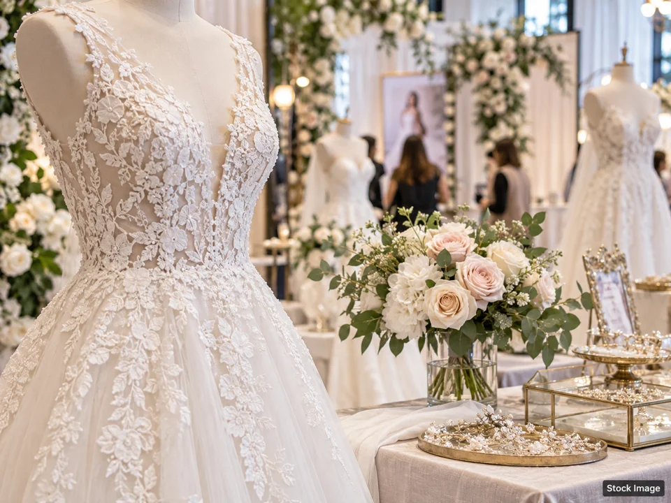 Elegant Bridal Show at Peach Grove House: Bridal & Wedding Expos in Warwick, New York (wedding showcase scene)