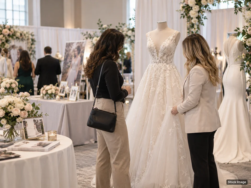 Lake Regions New Hampshire: Bridal & Wedding Expos in Lakes Region, New Hampshire (bridal fair scene)