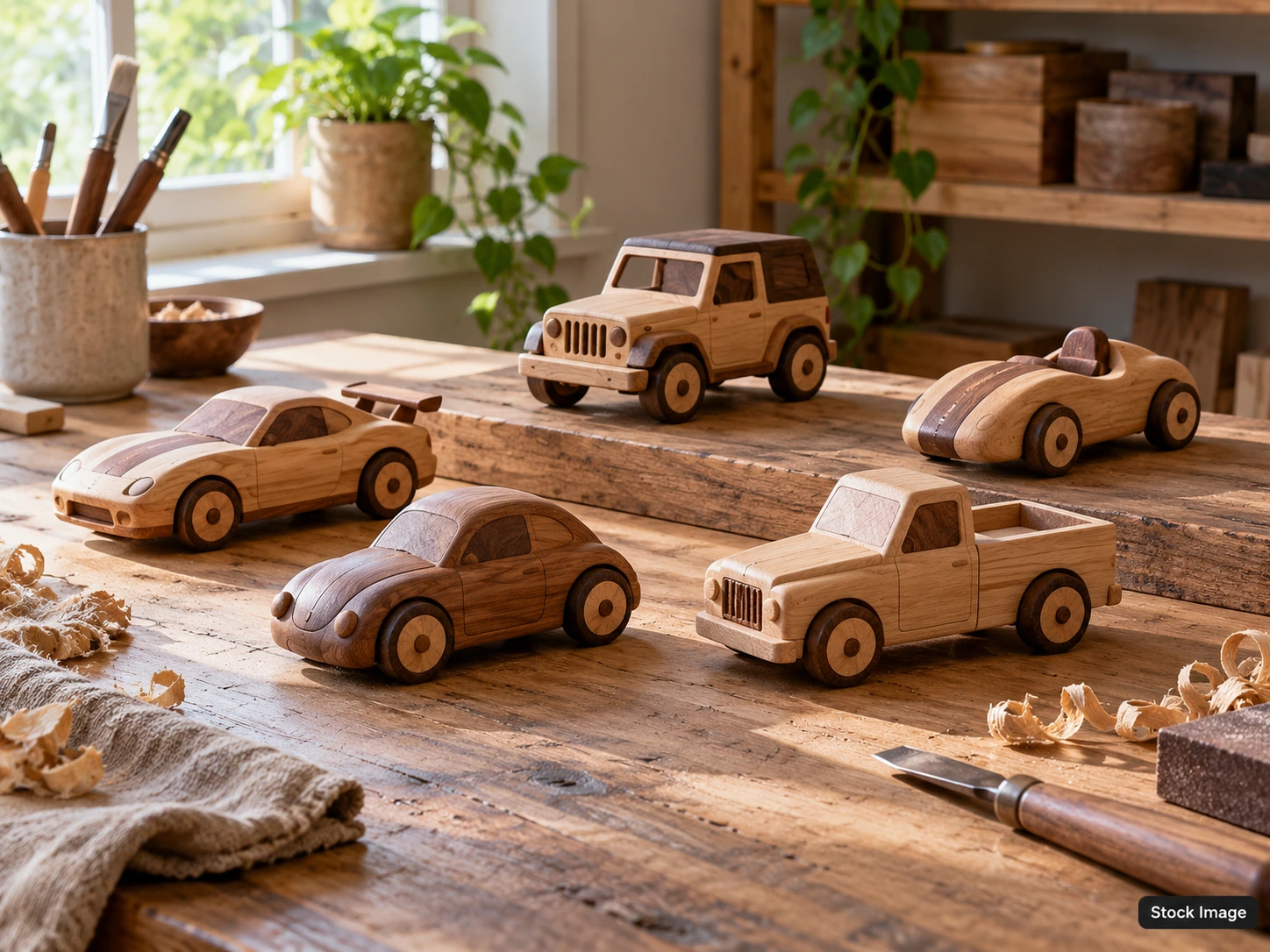 Mid-Ohio Insulator Show: Multi-Category Collectible Expos in Springfield, Ohio (unbranded miniature wooden cars scene)