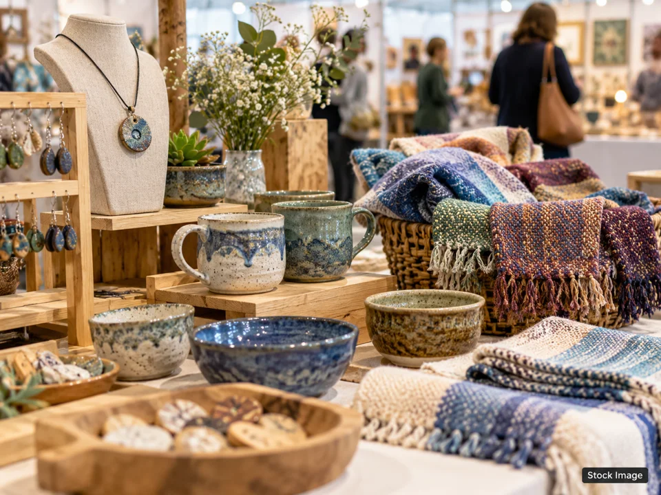 Cincinnati Fall Avant-Garde Art & Craft Show: Craft Shows & Fairs in Loveland, Ohio (handmade/artisan market scene)
