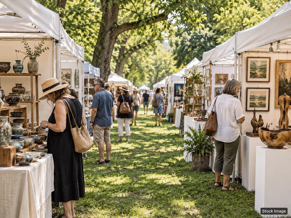The Market @ West Acres: Craft Shows & Fairs in Fargo, North Dakota (juried craft scene)