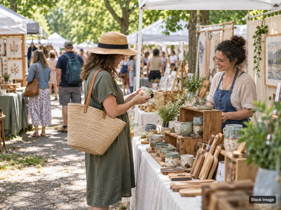 It's Fall Y'all Craft Fair 2026: Craft Shows & Fairs in Bentonville, Arkansas (vendor/maker market scene)
