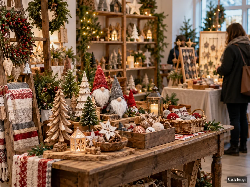 Champlain Valley Craft Show & Antique Expo: Craft Shows & Fairs in Essex Junction, Vermont (holiday craft boutique scene)