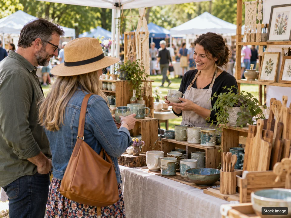 2026 Eden Prairie Craft and Gift Show: Craft Shows & Fairs in Eden Prairie, Minnesota (vendor/maker market scene)