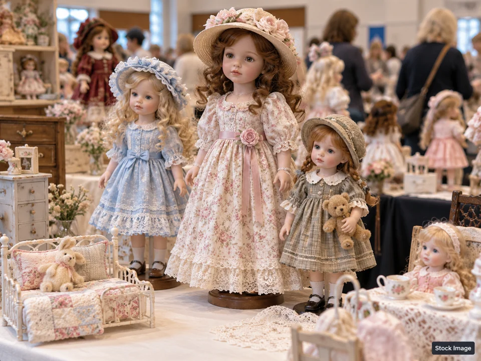 Portland Miniature Show: Doll, Teddy Bear & Miniature Shows in Portland, Oregon (dolls scene)