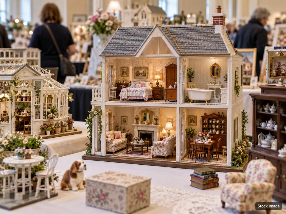 West Coast Doll Show 2027: Doll, Teddy Bear & Miniature Shows in Ontario, California (dollhouse/miniatures scene)