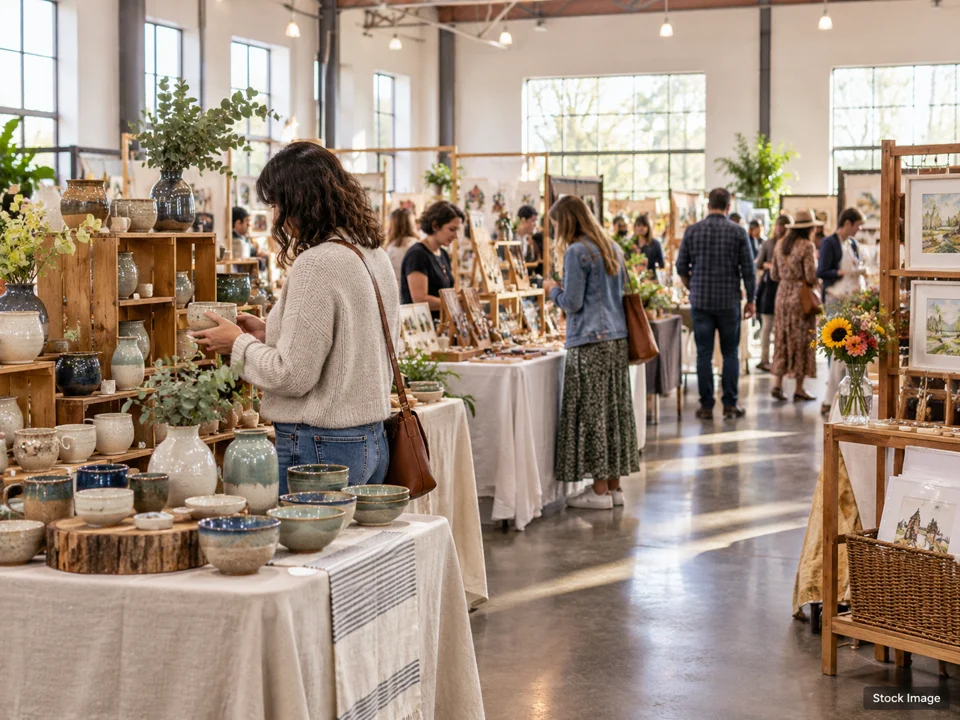 Farmers & Artisan Markets — artisan market scene