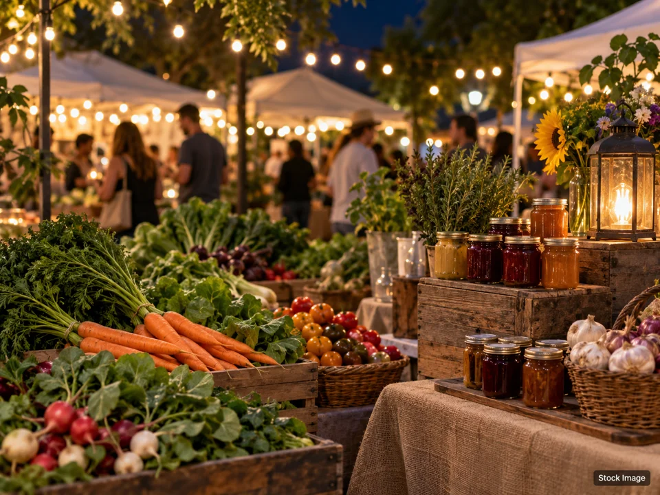 Bozeman Winter Farmers' Market: Farmers & Artisan Markets in Bozeman, Montana (night market scene)