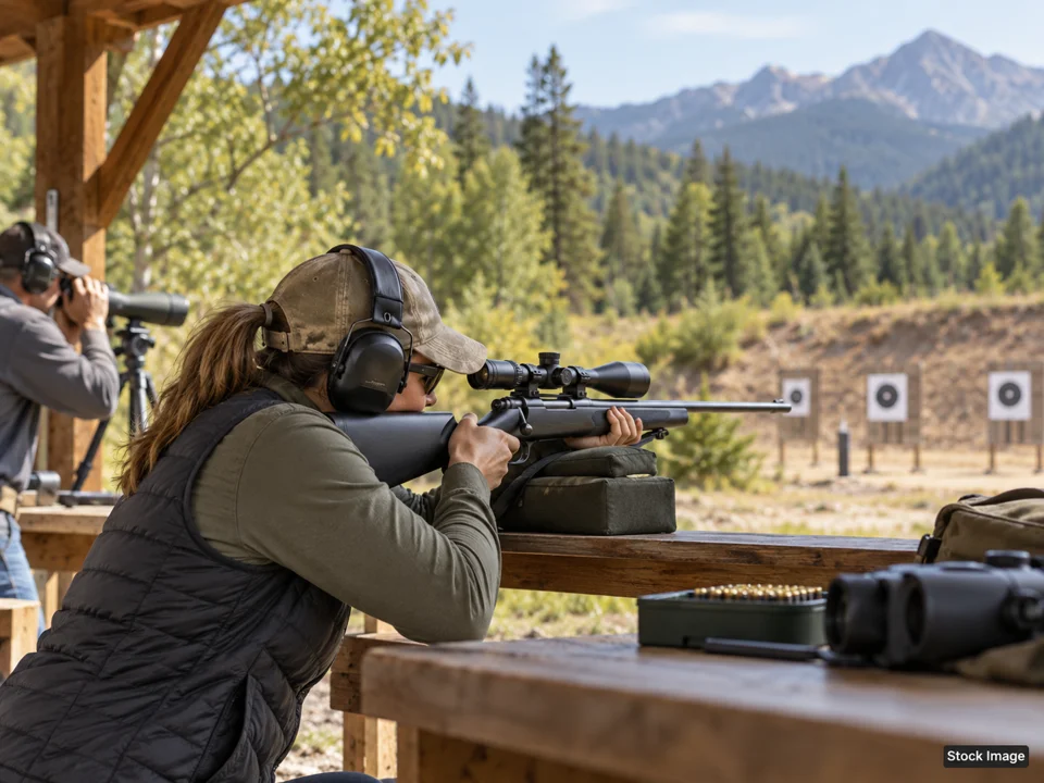 Show Me Mounted Shooting Event: Fly-Fishing, Archery & Shooting-Sports Expos in Sedalia, Missouri (shooting sports scene)