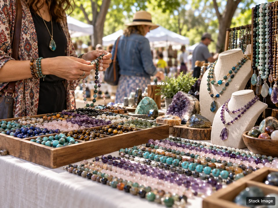 Red Metal Minerals - October Show: Gem, Mineral, Rock & Jewelry Shows in Tucson, Arizona (beads & jewelry scene)