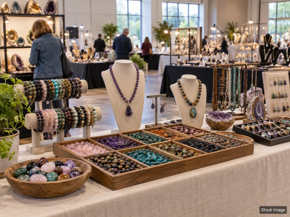 Valley Crystals - October Show: Gem, Mineral, Rock & Jewelry Shows in Tucson, Arizona (beads & jewelry scene)