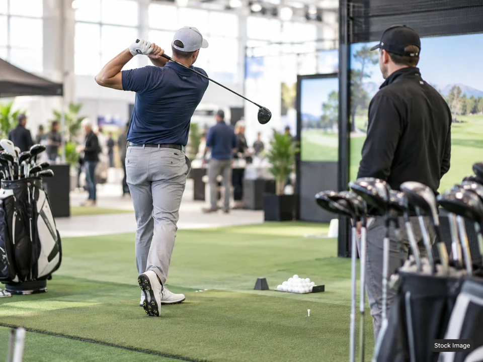 Fox Cities Golf Expo: Golf & Sporting-Lifestyle Expos in Oshkosh, Wisconsin (demo day scene)