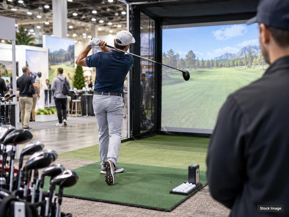 Northeast Golf Show: Golf & Sporting-Lifestyle Expos in Foxboro, Massachusetts (demo day scene)