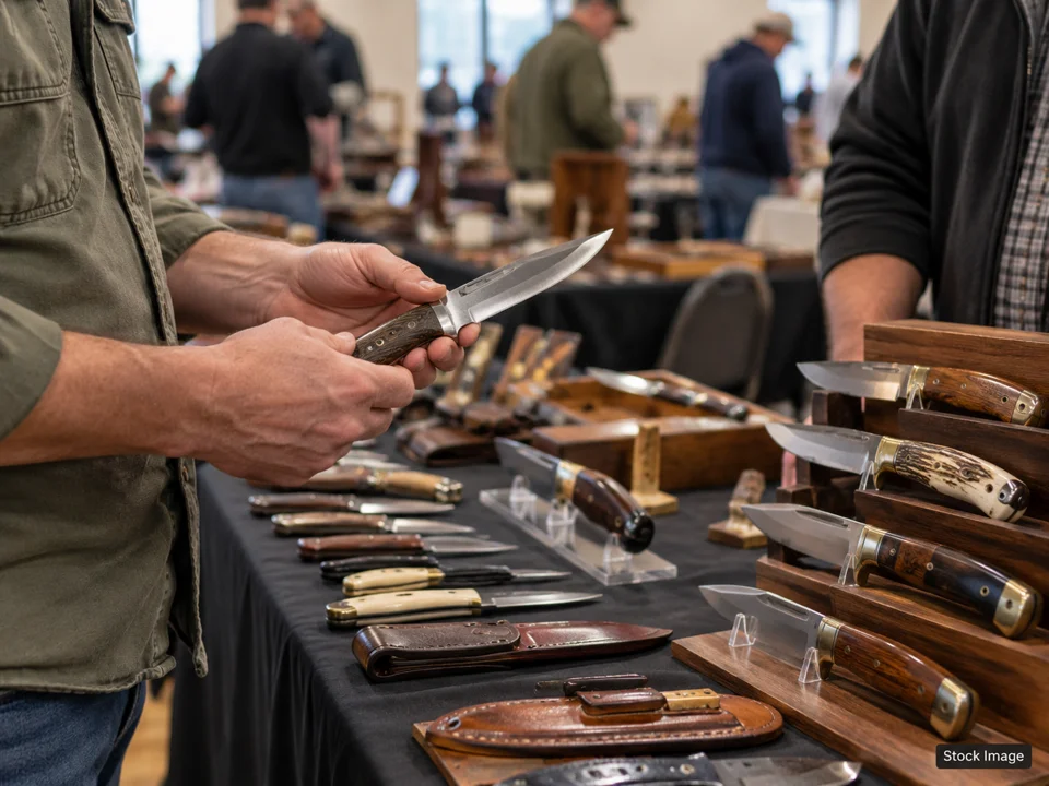 Cleveland-Berea Gun Show: Gun & Knife Shows in Berea, Ohio (knife show scene)