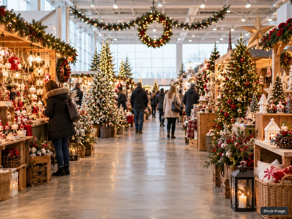 Holiday & Seasonal Markets — christmas market scene