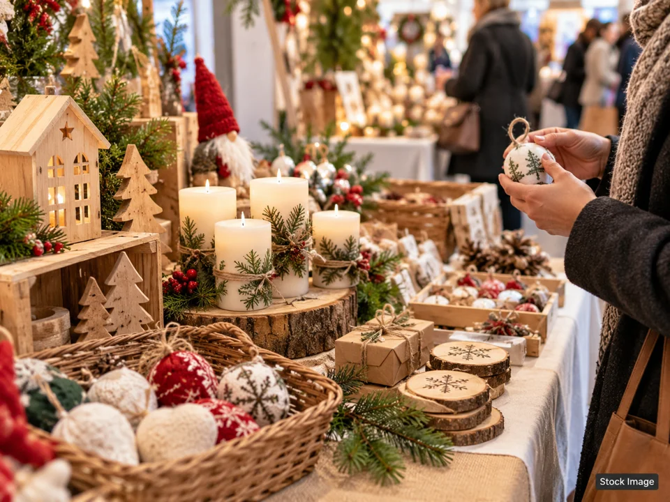 Fairless Elementary Christmas Craft Show: Holiday & Seasonal Markets in Navarre, Ohio (holiday bazaar scene)