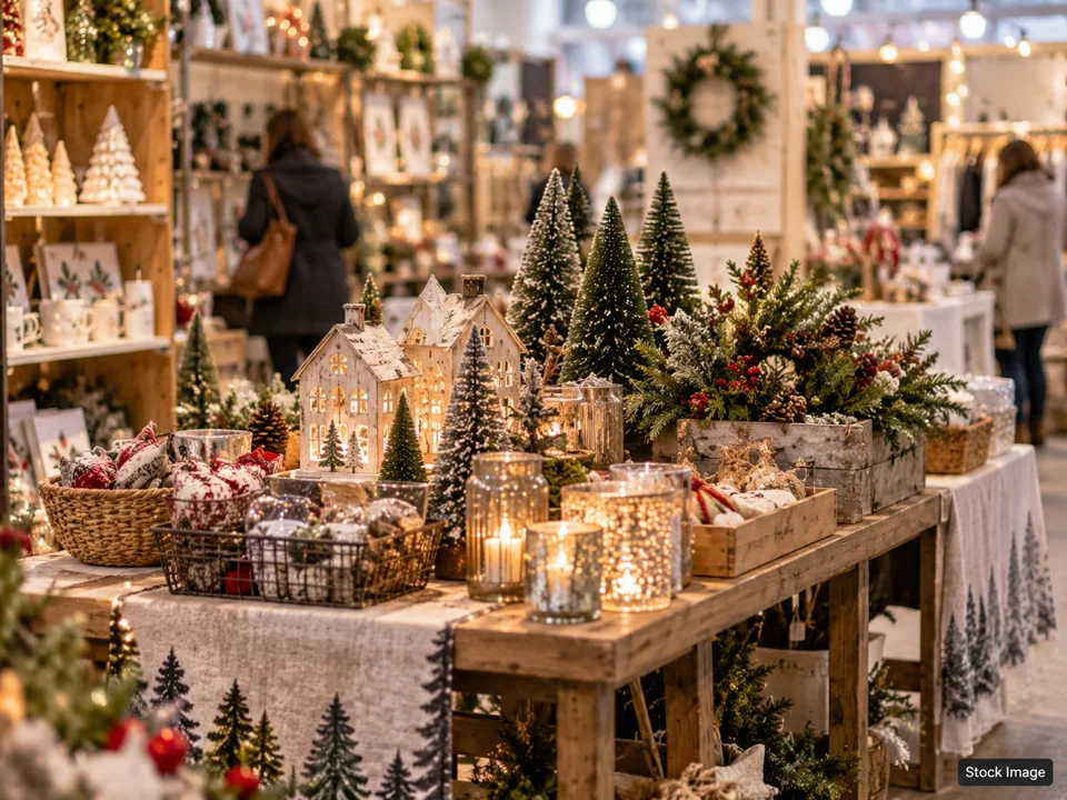 Mayberry Holiday Market: Holiday & Seasonal Markets in Wapakoneta, Ohio (seasonal boutique scene)