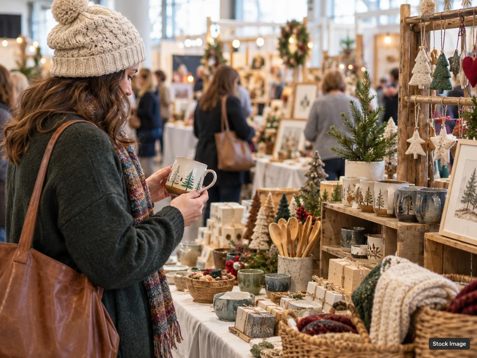 Bellbrook Handmade Holiday Craft Show: Holiday & Seasonal Markets in Bellbrook, Ohio (craft/gift fair scene)