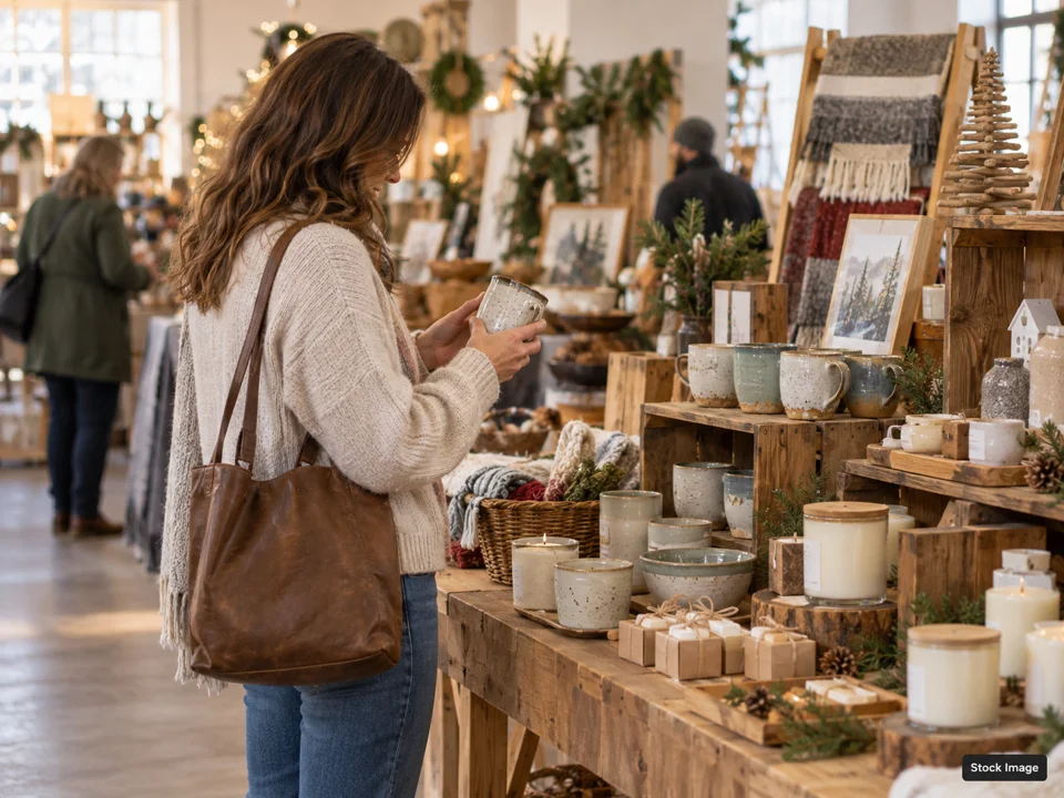 Seize the Day Market (October): Holiday & Seasonal Markets in Kalispell, Montana (craft/gift fair scene)