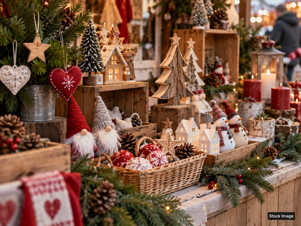 Mt. Sterling Community Center Holiday Bazaar: Holiday & Seasonal Markets in Mount Sterling, Ohio (holiday bazaar scene)