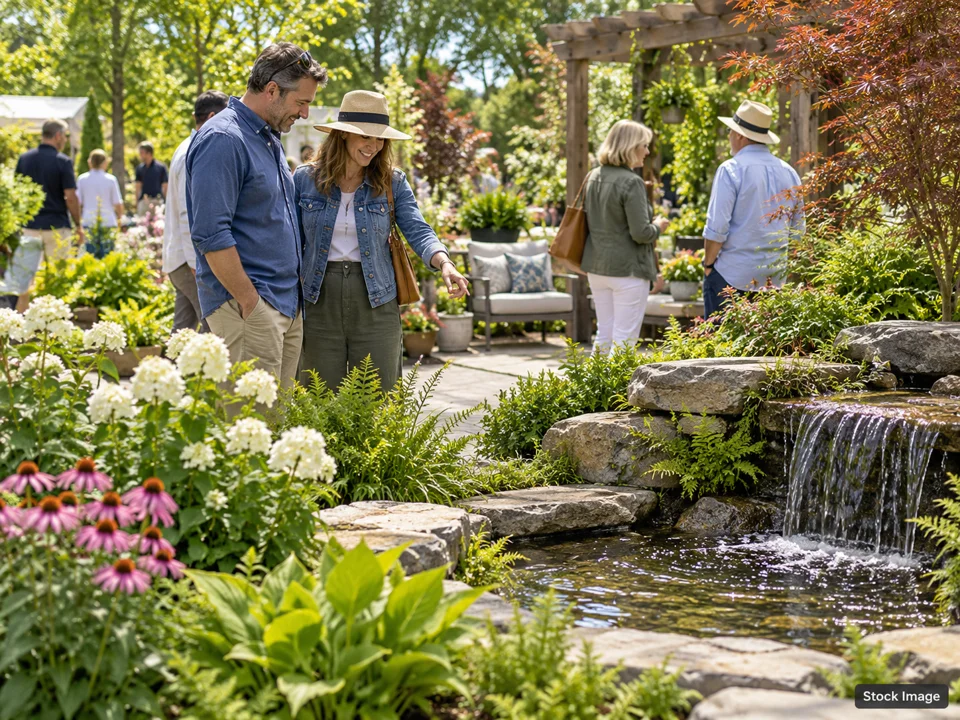 Bay Area Home Show: Home & Garden Shows in Santa Clara, California (landscaping/garden scene)