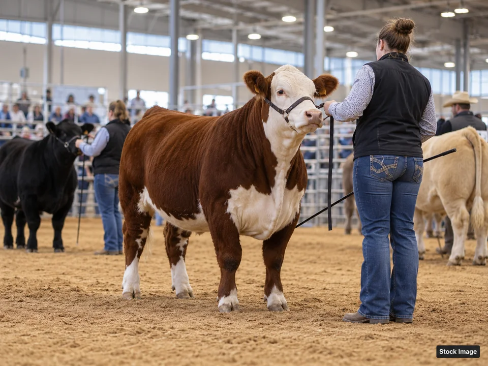 Livestock & Agricultural Breed Shows — cattle scene