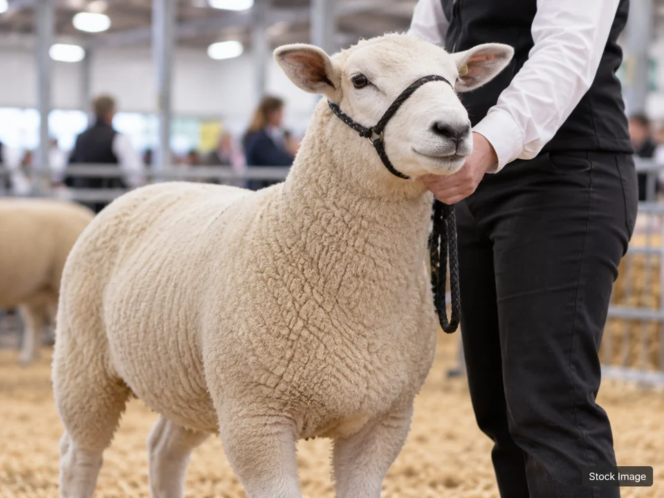 American Alpaca Showcase: Livestock & Agricultural Breed Shows in Des Moines, Iowa (sheep scene)