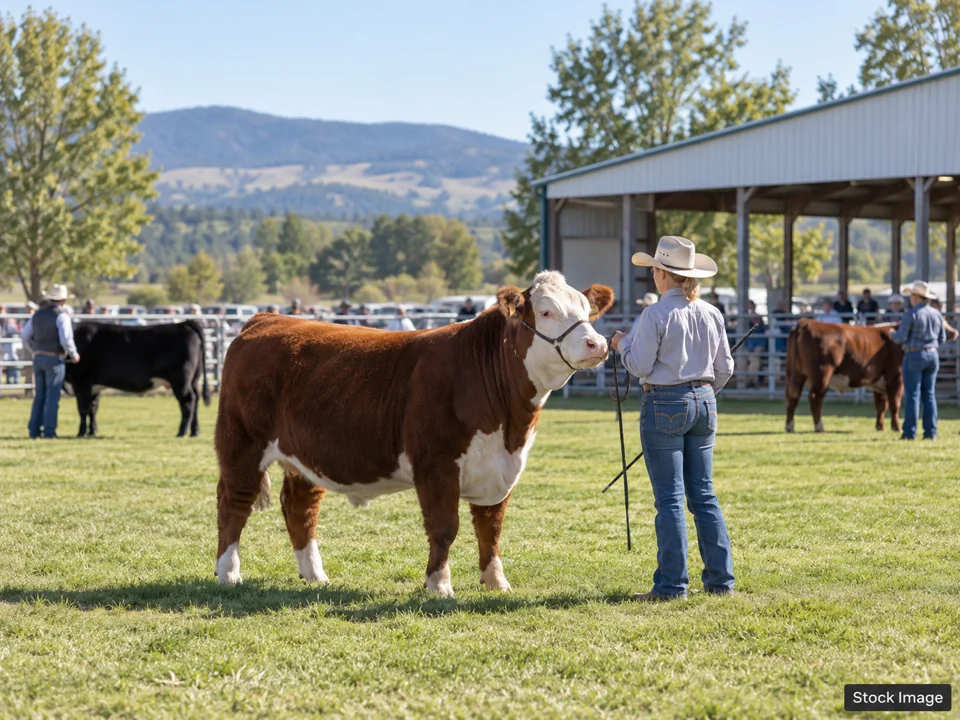 Cattlemen's Congress: Livestock & Agricultural Breed Shows in Oklahoma City, Oklahoma (cattle scene)