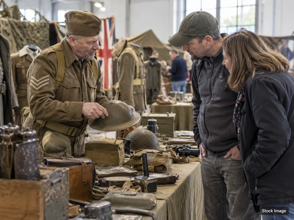 Historic Fall Trade Fair at Fort Piqua: Military, Militaria & Living-History Shows in Piqua, Ohio (living history scene)
