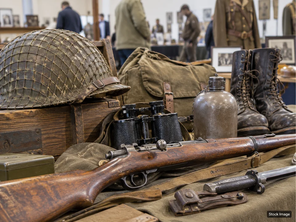 Thunder Creek Long Rifles 54th Annual Rendezvous: Military, Militaria & Living-History Shows in Morgantown, Indiana (historical scene)